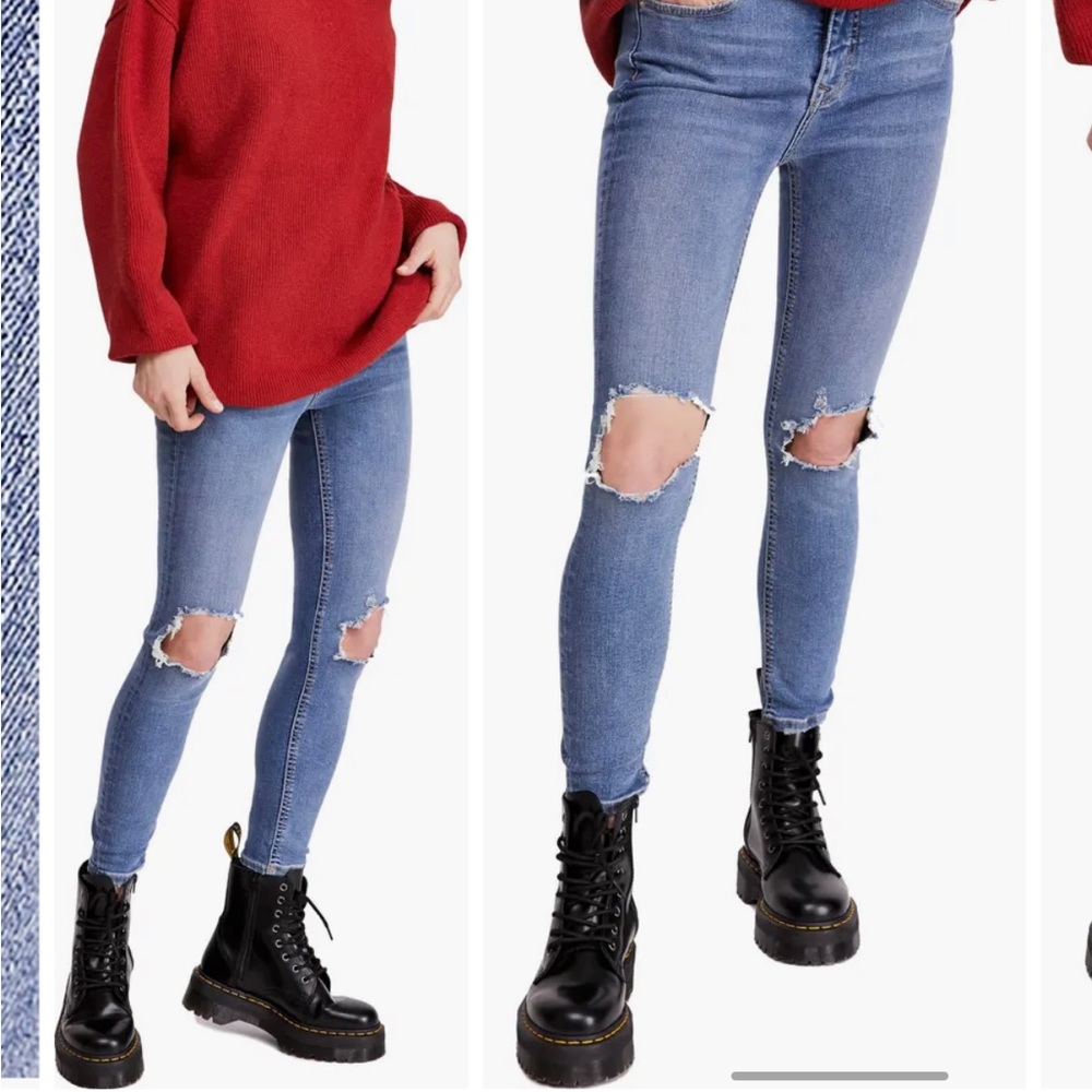 Free People Distressed Jeans